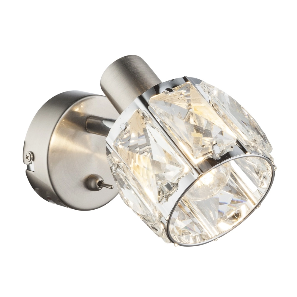 Wall lamp Kris nickel