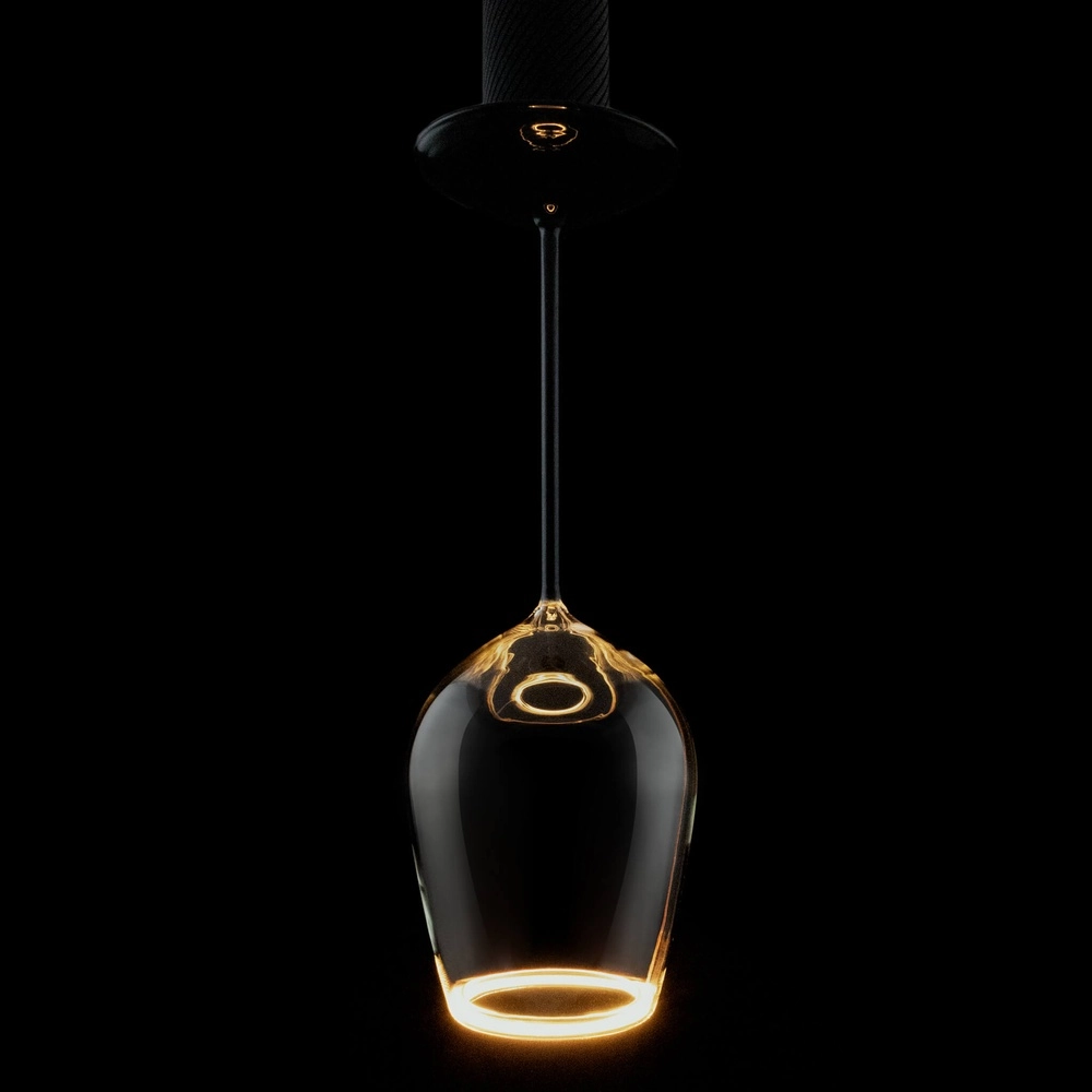 Wine glass light source Floating smoke - 5W - E27 - 500lm - 2200K - Ø 12cm