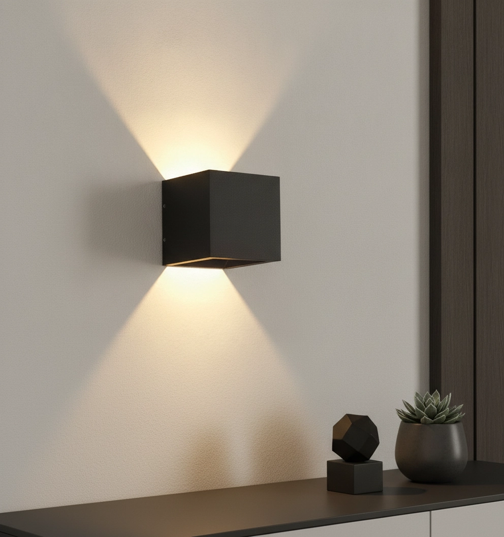 Dim-to-warm wall spot Cube-Dtw