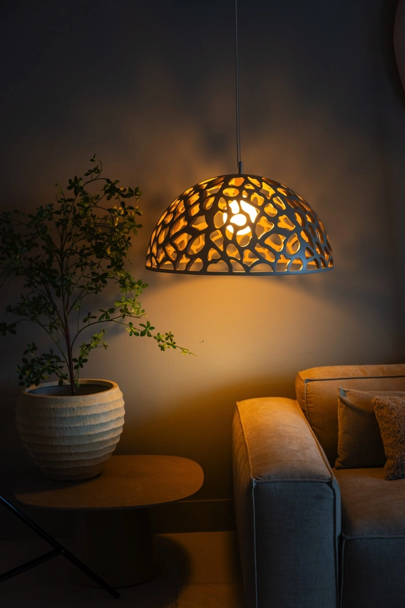 Characteristic pendant lamp The Open Ø 70cm - sand ETH 8720195312246