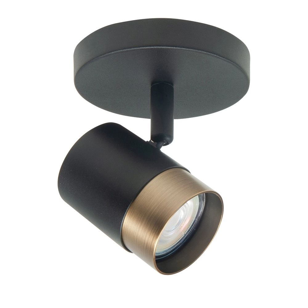 Mockery Savona black with copper bronze single
