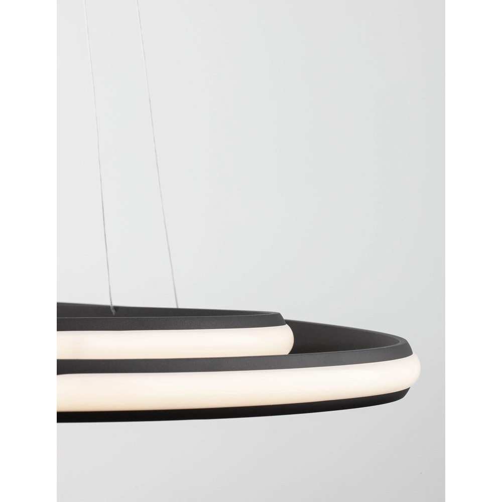 Design pendant lamp Aries black Ø 59cm Lyora 5212017419835