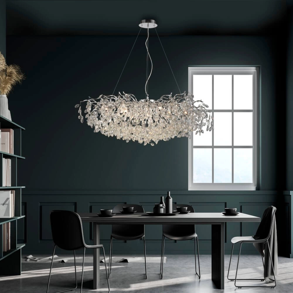 Chandelier Ricicle 120cm chrome Paul Neuhaus 4012248382080