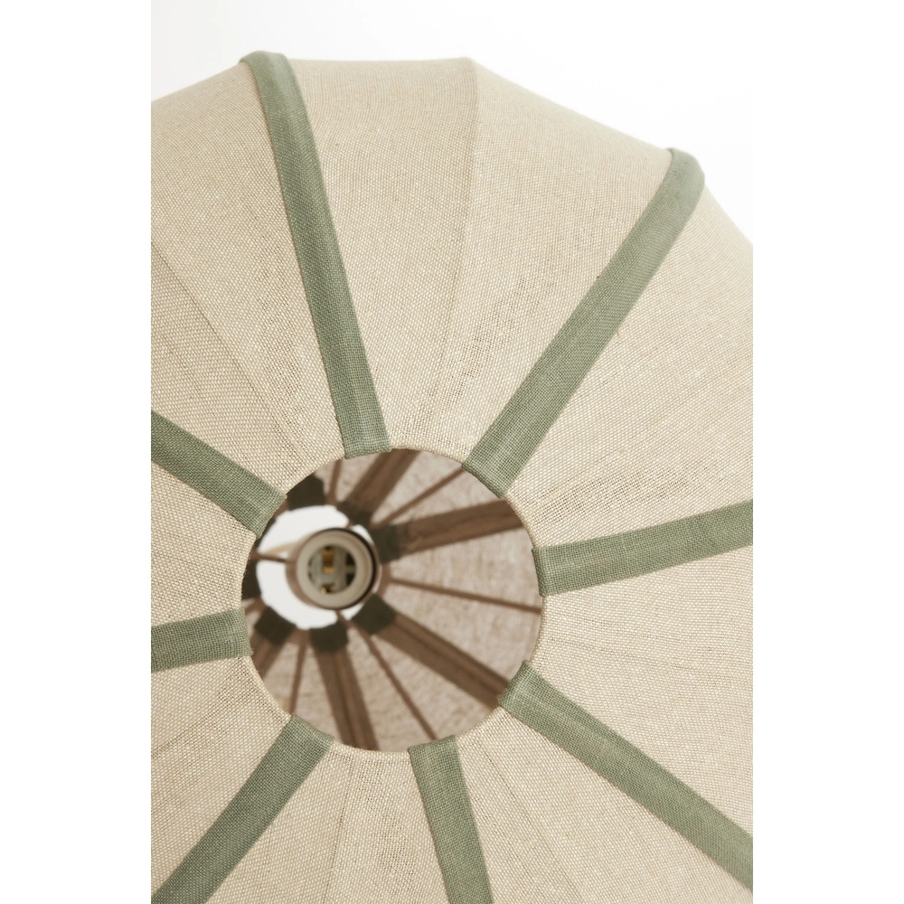 Japandi pendant lamp Esmiria Ø 51cm - olive green Light & Living 8717807835941