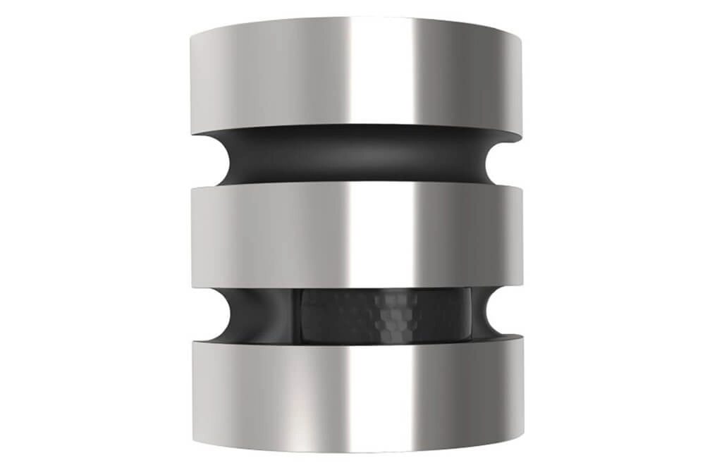 Stainless steel wall lamp Maya around unique design