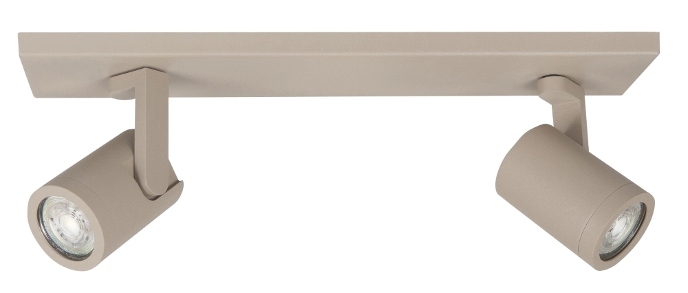 2-light surface-mounted spotlight Halo sand - GU10