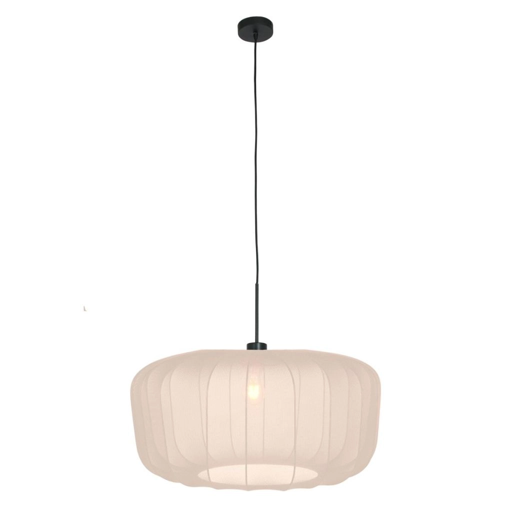 Pendant lamp Vela Lino with cream shade Ø60cm Steinhauer 8712746182798