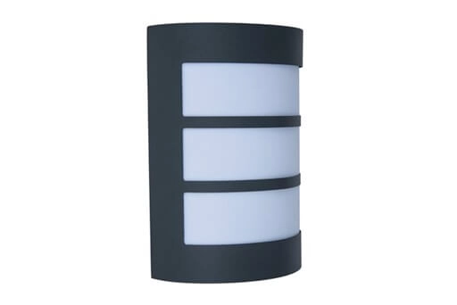 Anthracite wall lamp Nila design