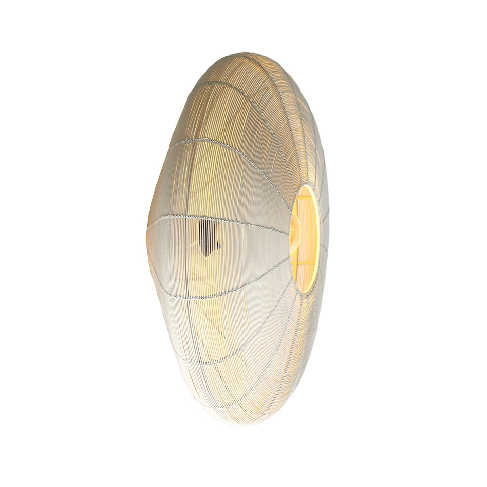 Metal ceiling lamp Bahoto Ø 51cm - matt cream Light & Living 8717807706050