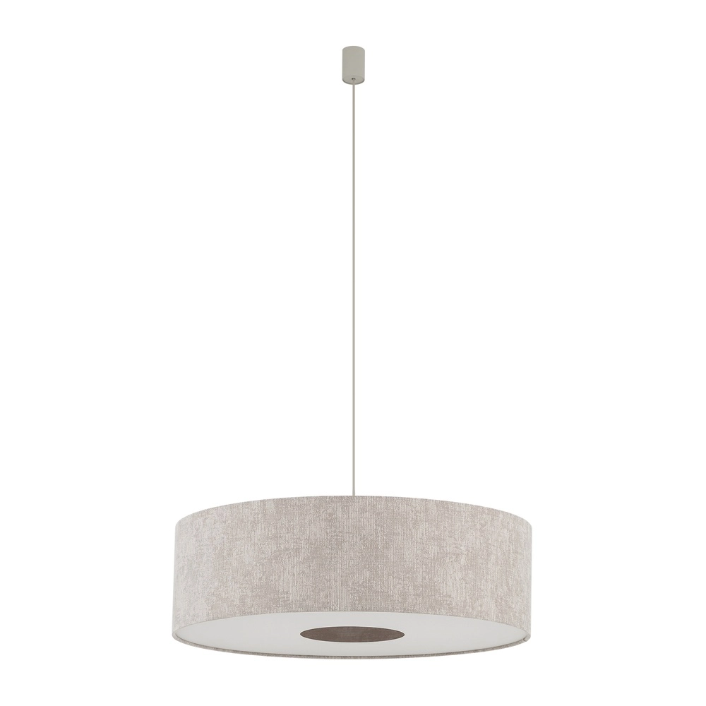 Pendant lamp Cedro sand brown Ø 65cm