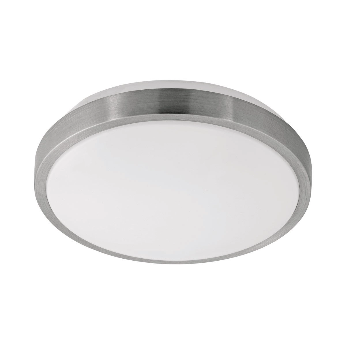 Led ceiling light Competa 1 Round 22w - 3000K - 24cm metallic grey