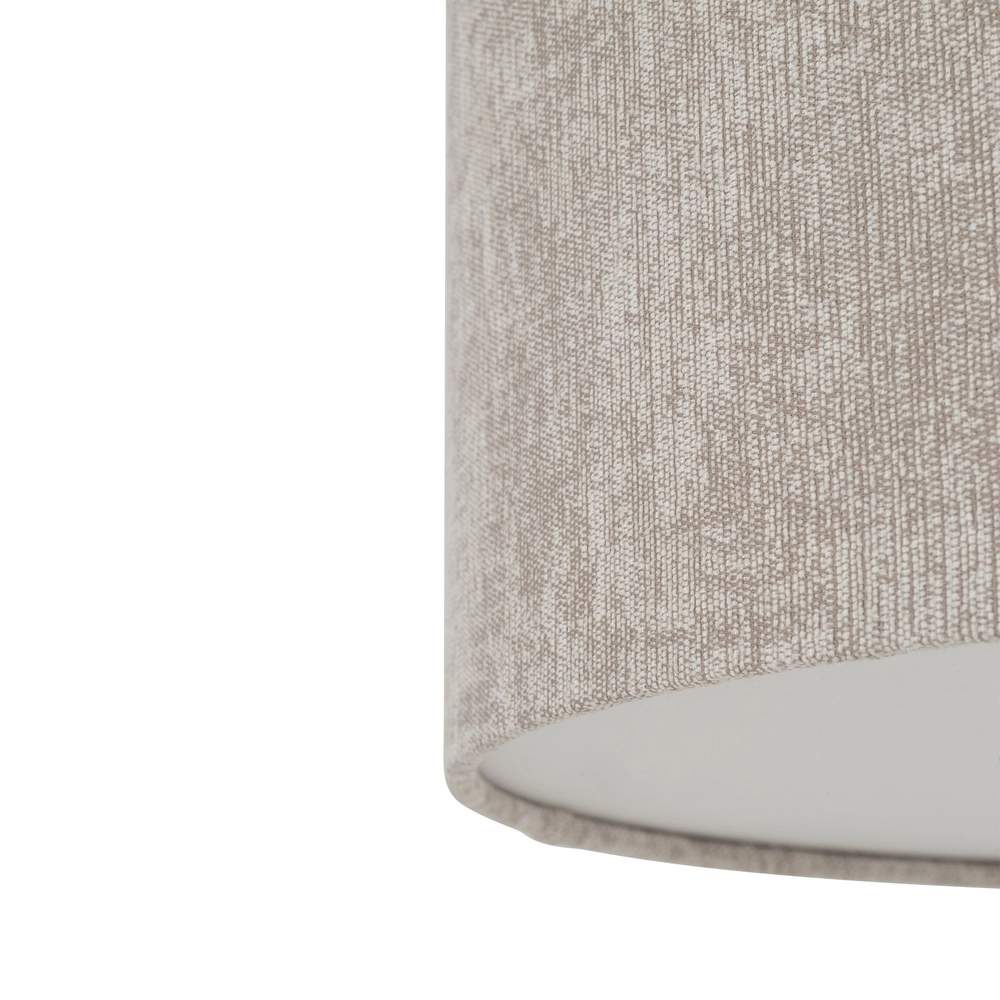 Pendant lamp Cedro sand brown Ø 40cm