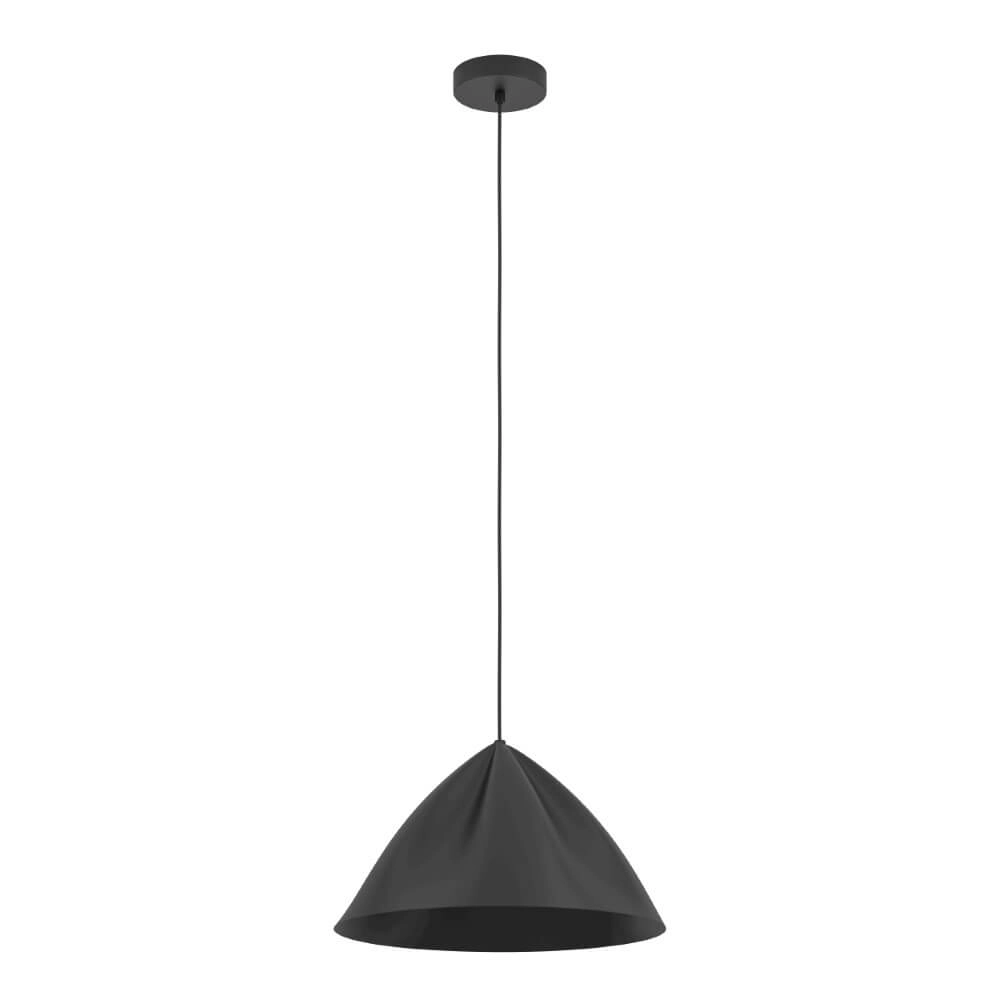 Black pendant lamp Podere Ø 42.5cm