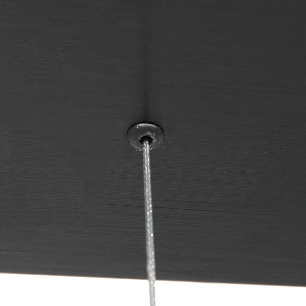 Sleek pendant lamp Bloc black Steinhauer 8712746148275