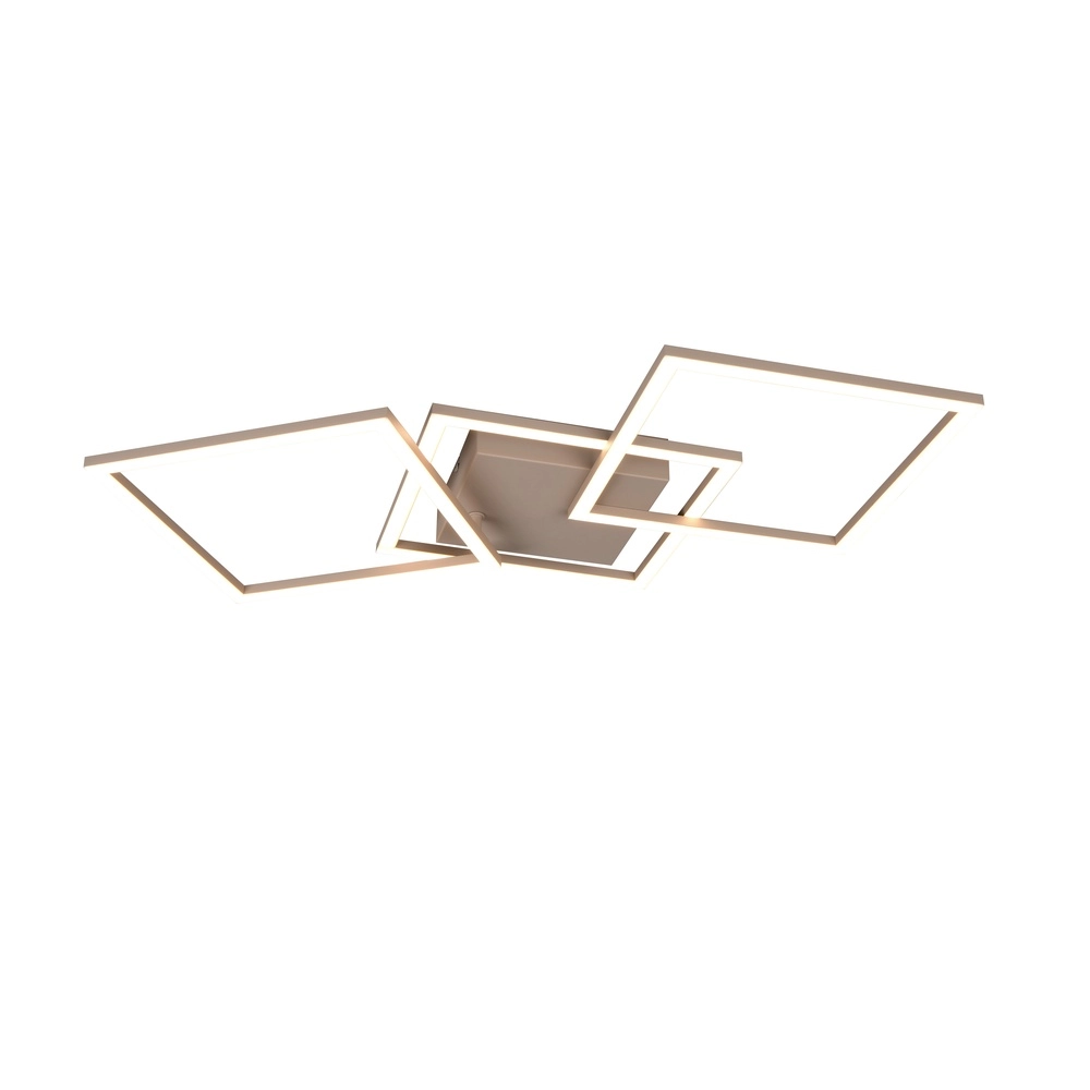 Modern ceiling lamp Trail 74.5cm sand brown