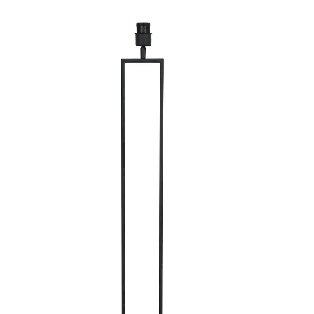 Floor lamp 160cm Stang black with bamboo shade Steinhauer 8712746173826