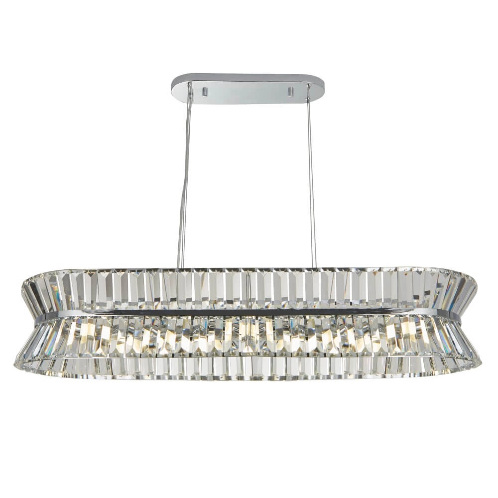 Design pendant lamp Uptown chromium Searchlight 5053423243993