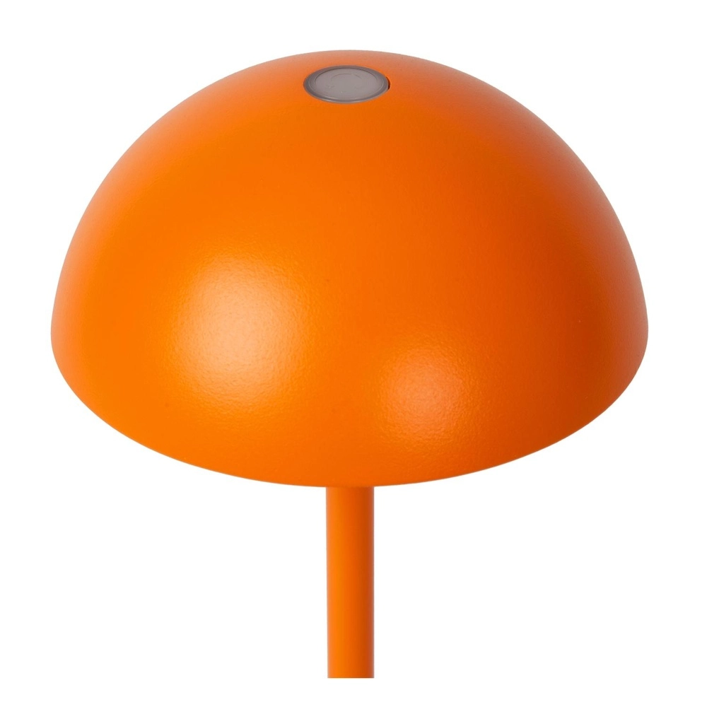 Rechargeable table lamp Joy IP54 orange Lucide 5411212151988