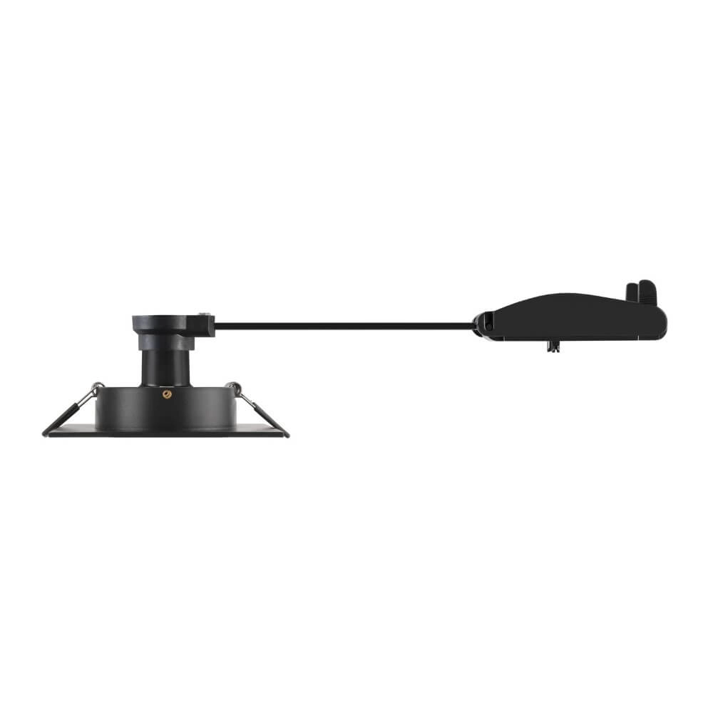 Recessed spotlight New Tria 75 XL square - black - GU10 SLV 4024163280532