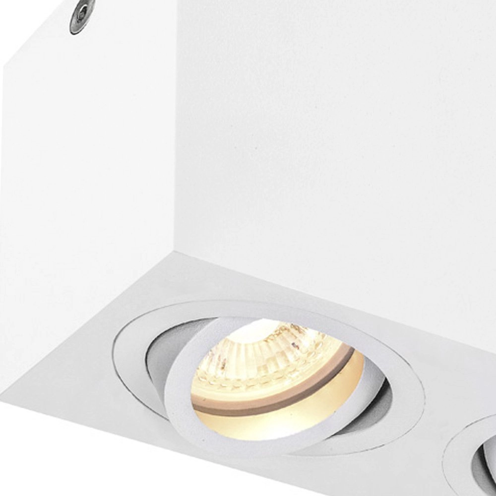 Ceiling lamp Triledo GU10 2-light 16cm white SLV 4024163222273