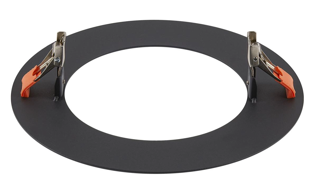Front mounting frame Numinos L round 240/150mm black SLV 4024163262194