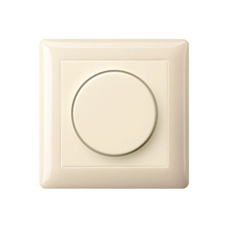 Creme Dimmer cover for built-in dimmer