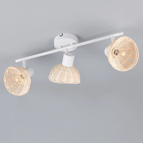Ceiling lamp Calvi 3-light white Trio 4017807678079