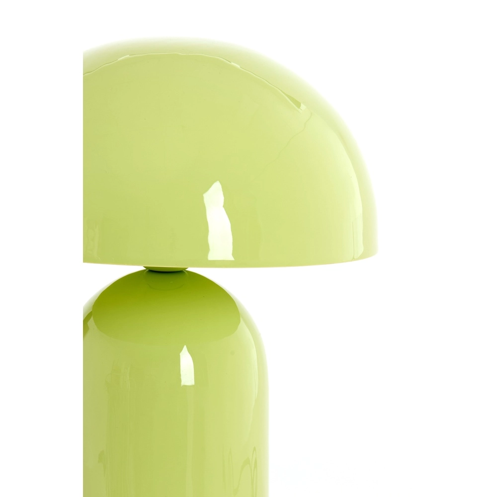 Mushroom table lamp Tolima gloss light green - Ø 23cm Light & Living 8717807807818