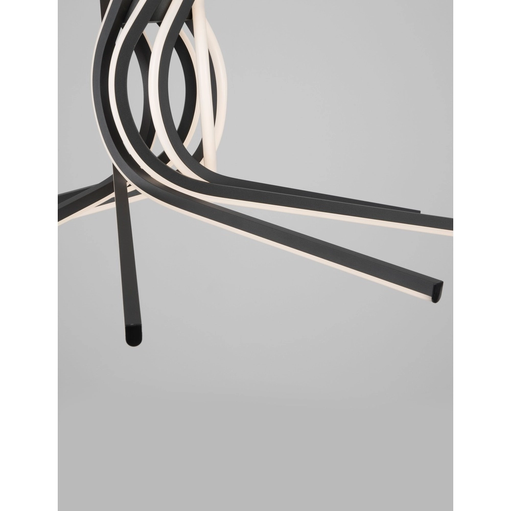 Design pendant lamp Narvi M black Ø 80cm Lyora 5212017424198