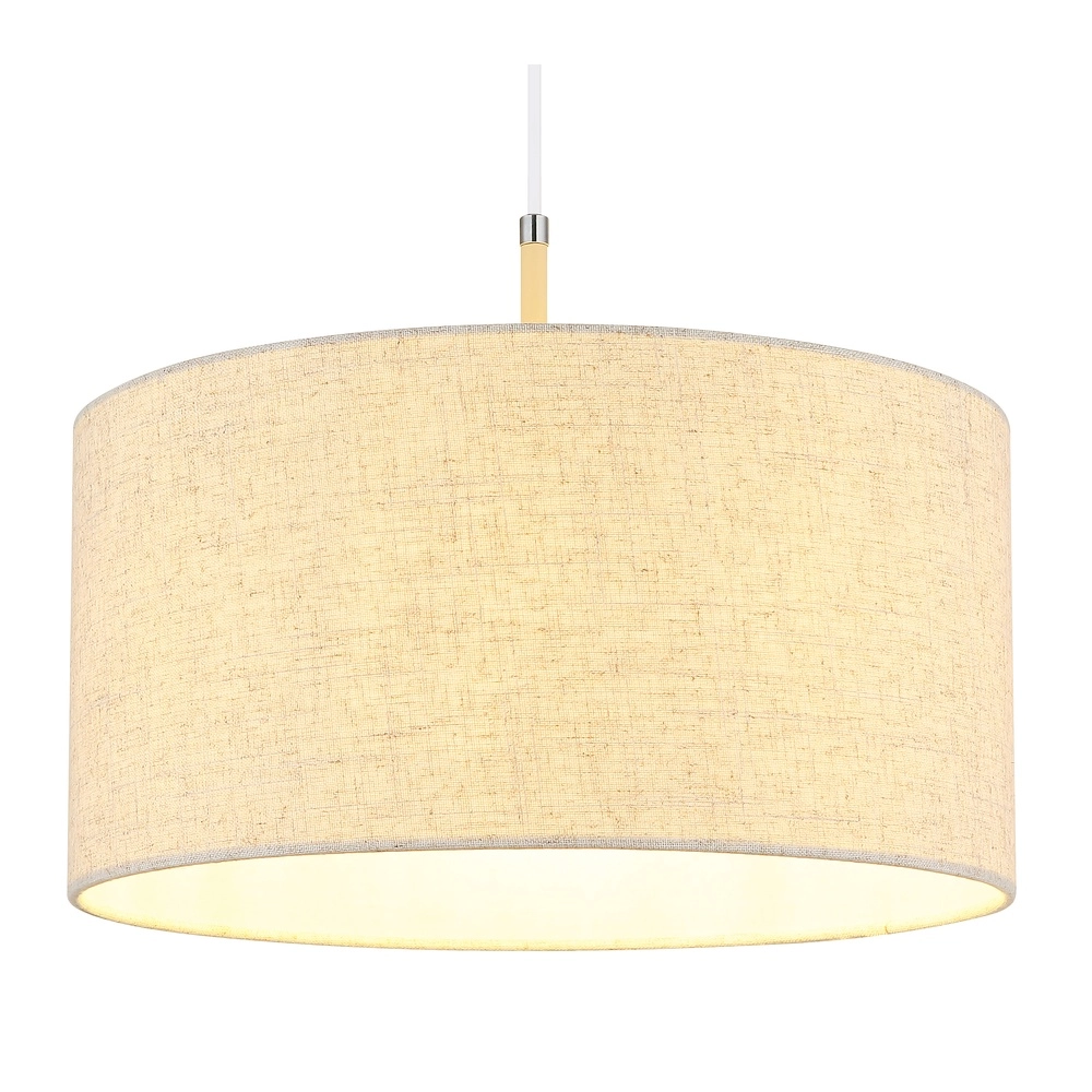 Pendant lamp Deleon sand brown Ø 40cm Globo 9007371575909