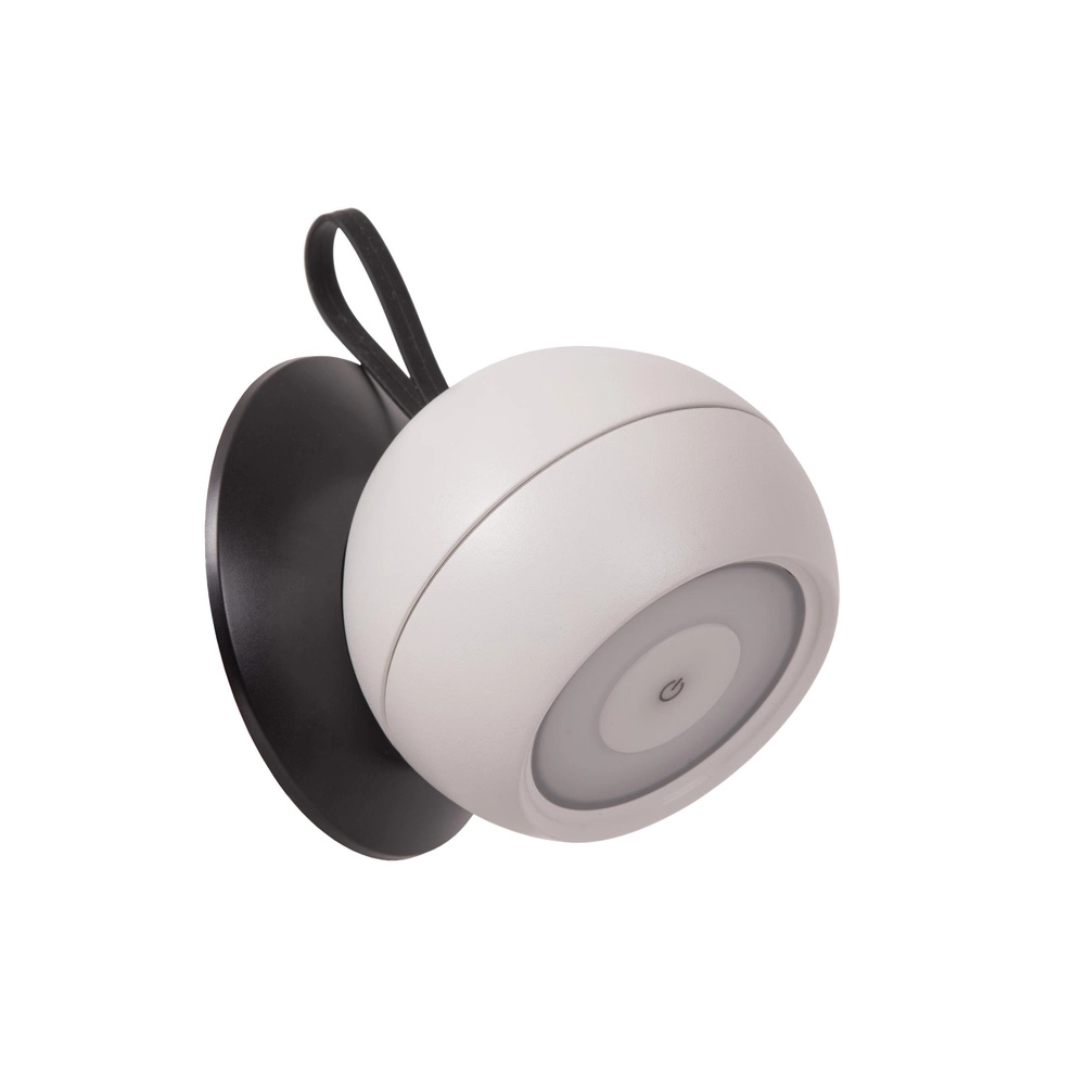 Rechargeable wall lamp Lunex white magnetic