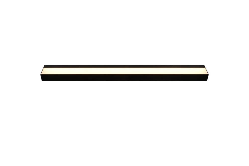 Wall lamp Rocco 90cm black Trio 4017807507935