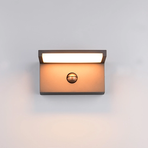 Modern wall lamp Ravi anthracite with sensor Trio 4017807686890