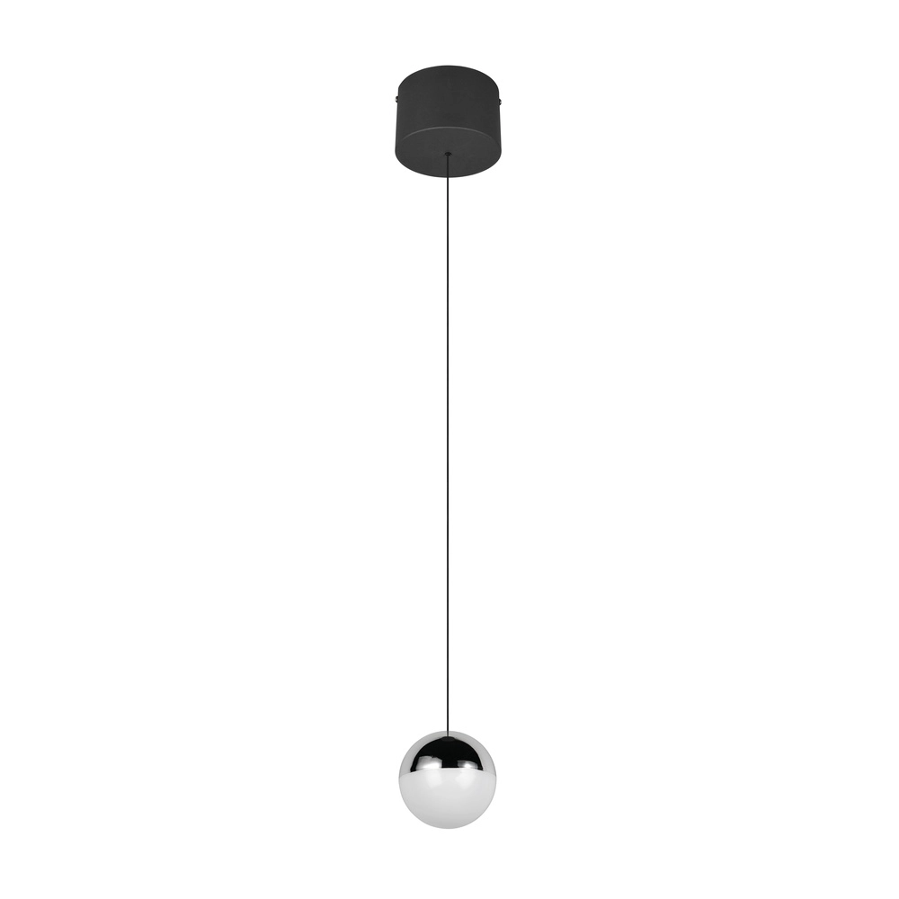 Pendant lamp Senta chrome Trio 4017807685800