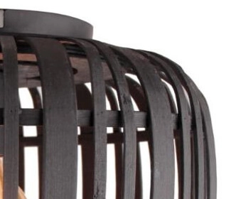 Ceiling lamp Woodrow 32cm black Brilliant 4004353395291