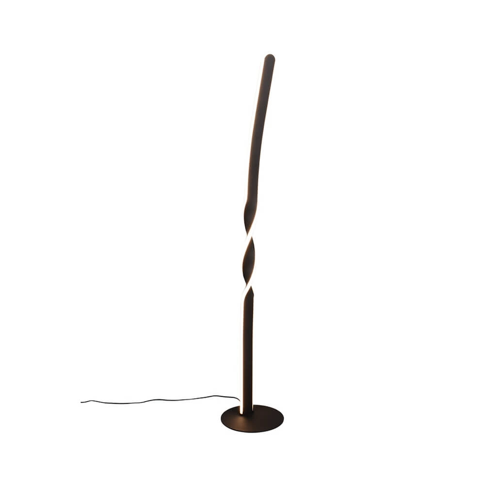 Design floor lamp Ginko black
