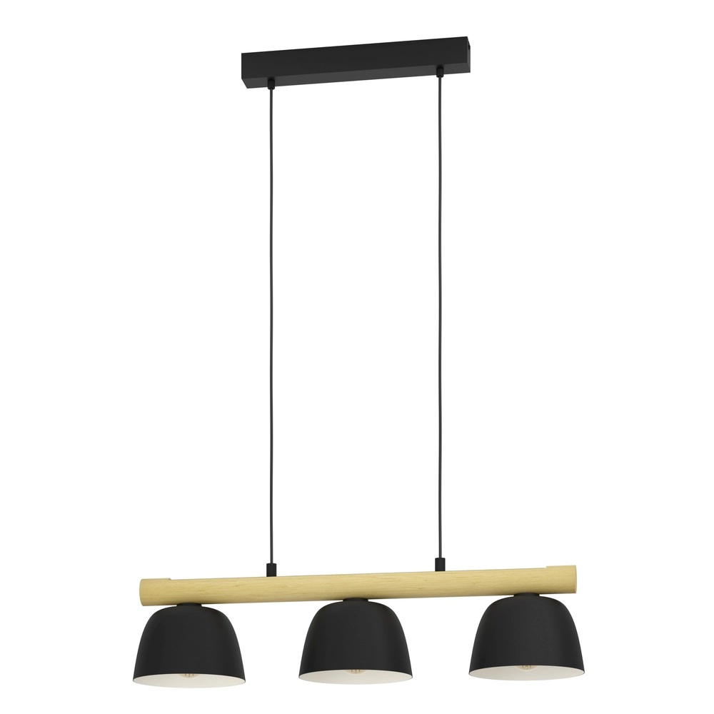 Scandinavian pendant lamp Sherburn 3x E27