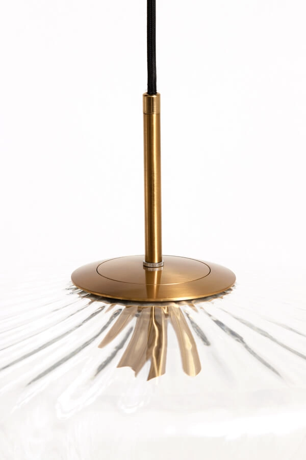 Pendant lamp Pleat gold Ø40cm Light & Living 8717807687823