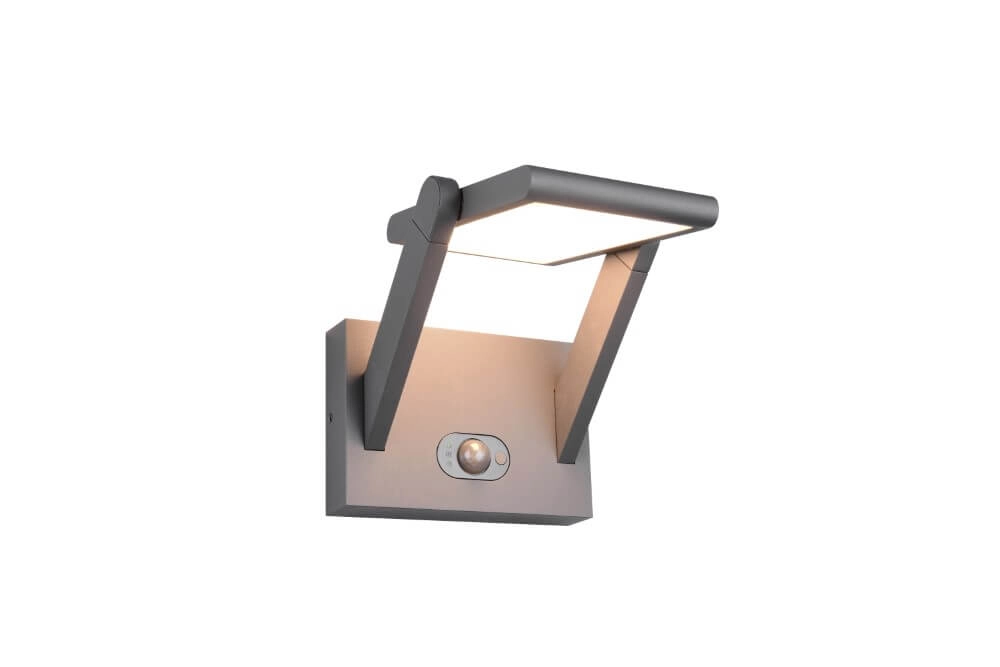 Hybrid solar wall lamp Malawi with sensor Trio 4017807622508