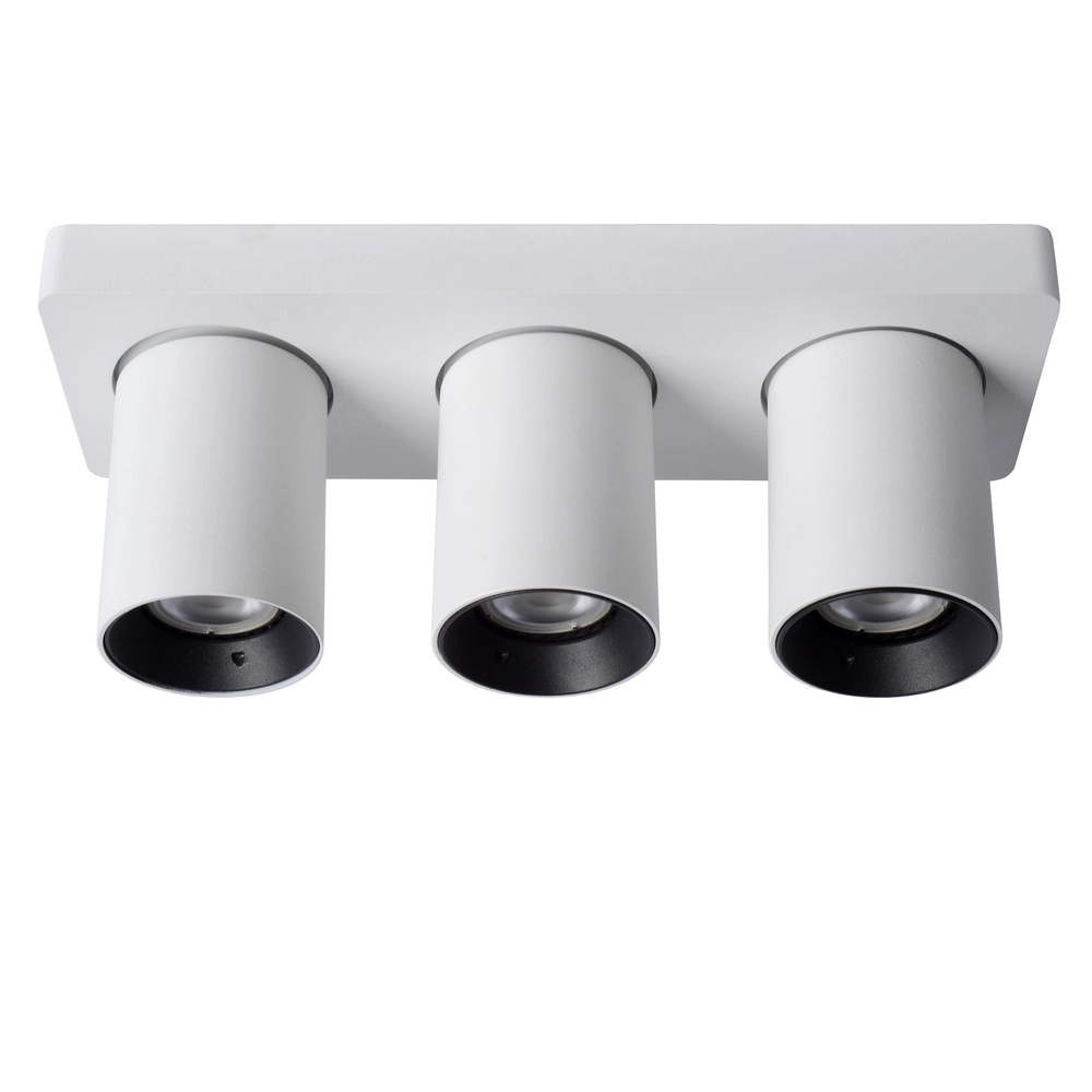 Ceiling spotlight Nigel 3-light white