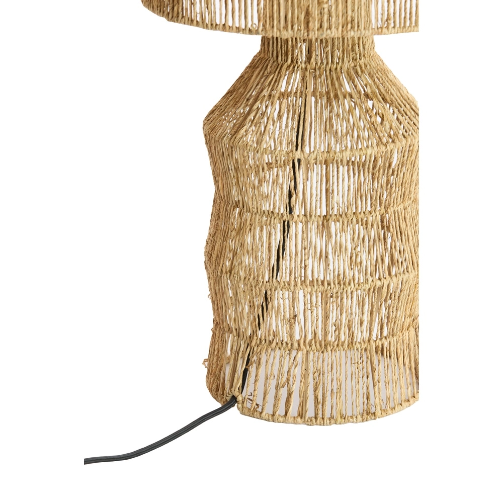 Jute table lamp Tidea Ø 28cm shade Light & Living 8717807836702