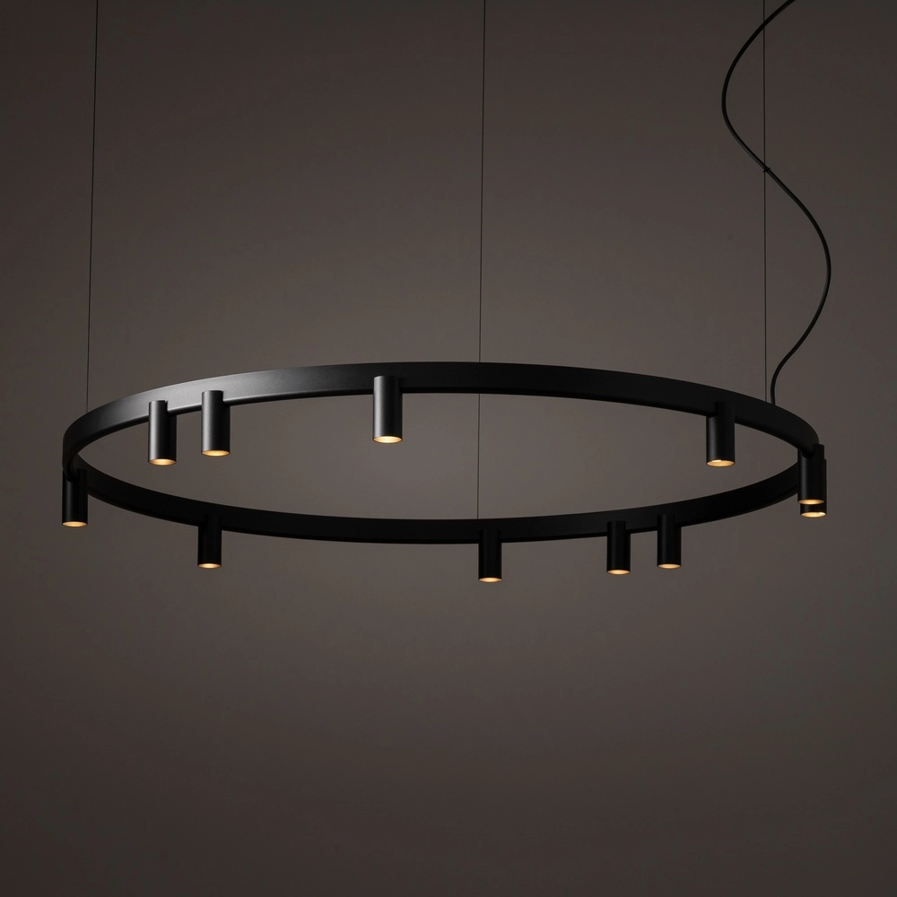 Design pendant lamp Fourty black Ø 116cm