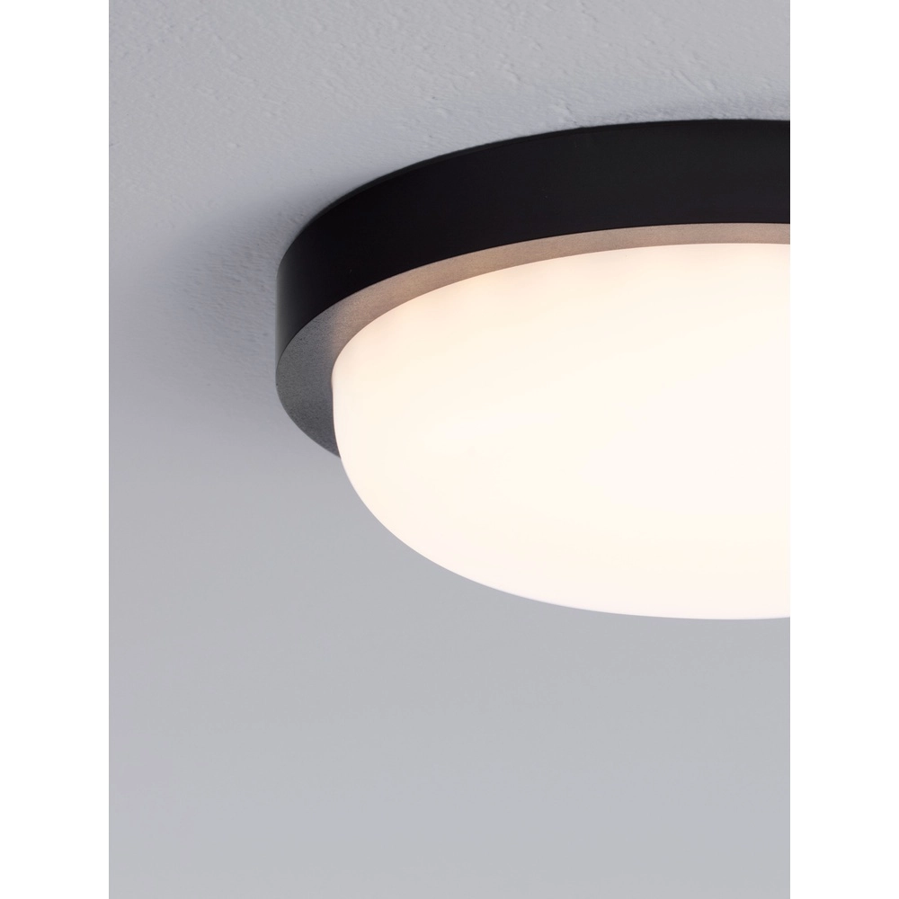 Ceiling lamp Reo black Ø 23,5cm Lyora 5212017453310