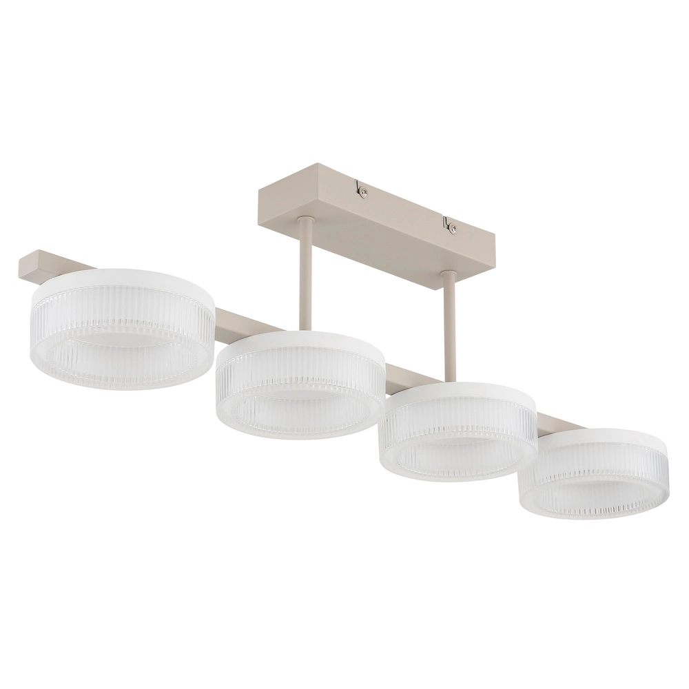 Modern ceiling lamp Zara sand brown 67cm Globo 9007371576067