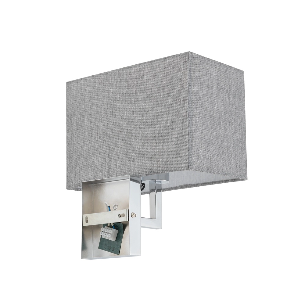 Wall lamp Hotel Mood 26cm grey