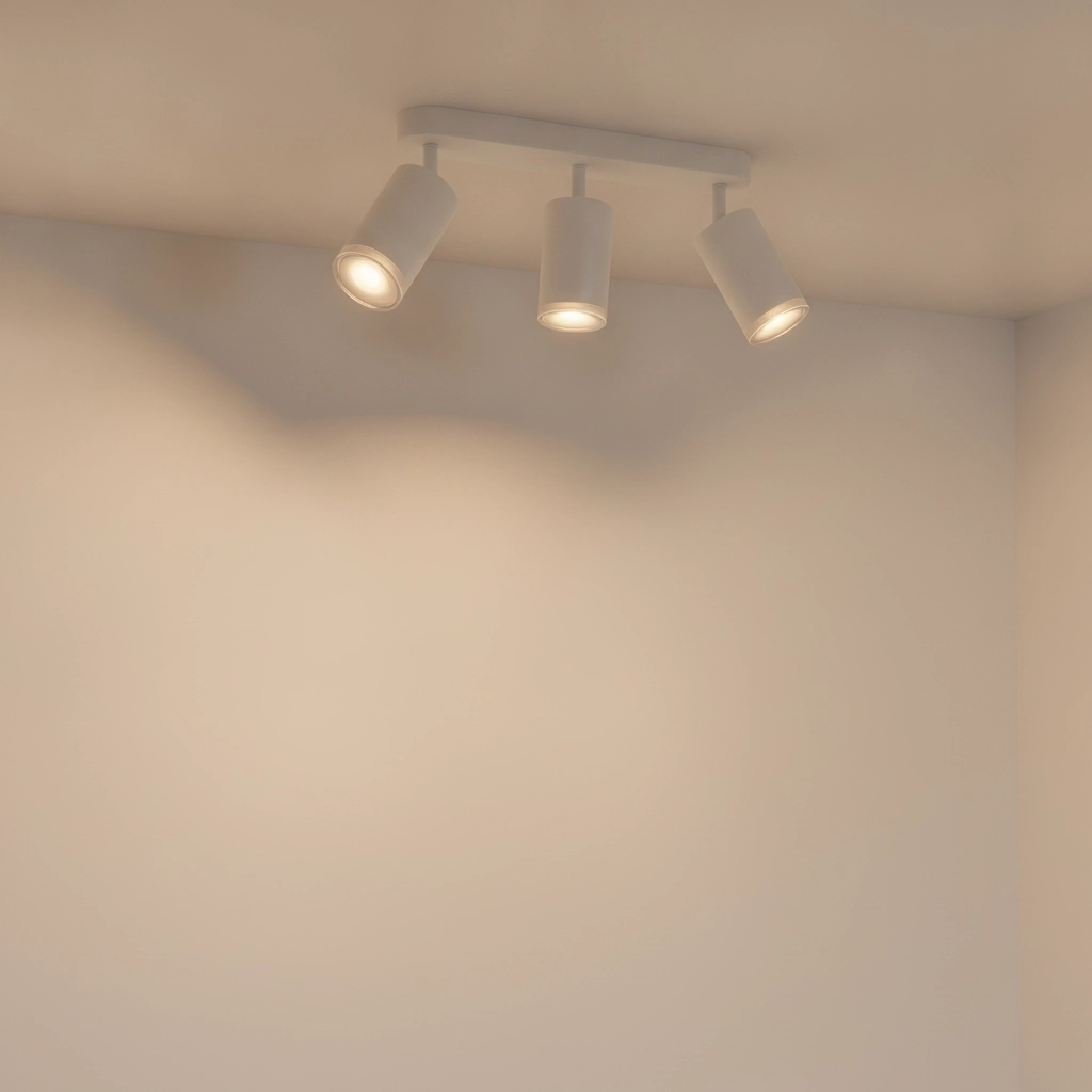 Surface-mounted spot Mao 3-light white