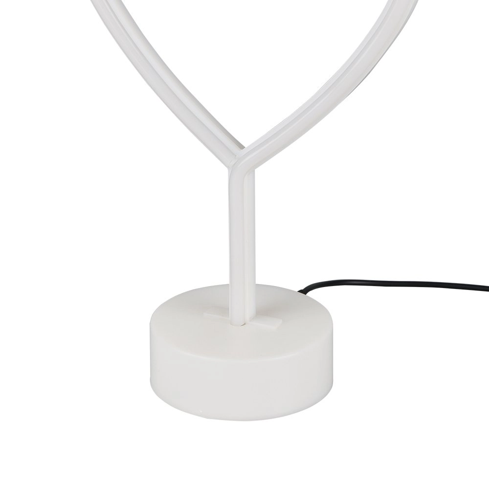 Table lamp Heart with pink light Trio 4017807429381