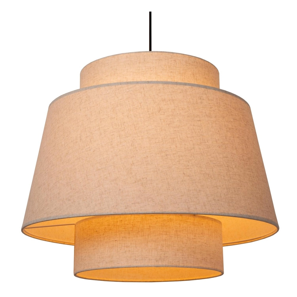 Pendant lamp Tribute Ø 60cm cream Lucide 5411212211958