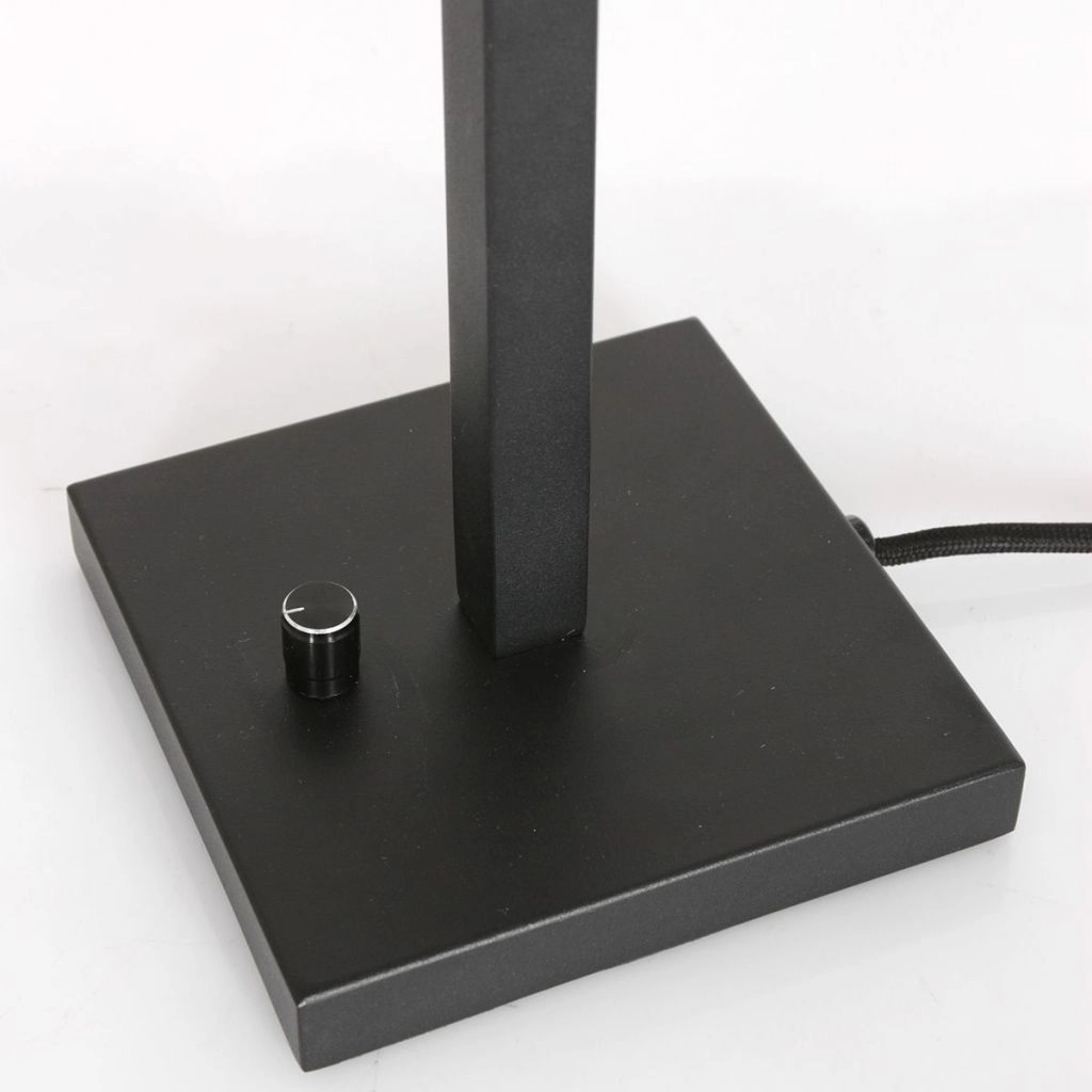 Black table lamp Stang with cork cap Ø20cm Steinhauer 8712746180541