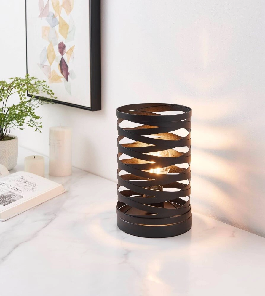 Black table lamp Cremella Eglo 9002759995065